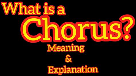 chorus meaning in music: how does it enhance the emotional impact of a song?